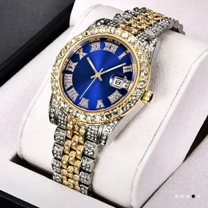 Vintage Rhinestones Large Dial Women's Watch